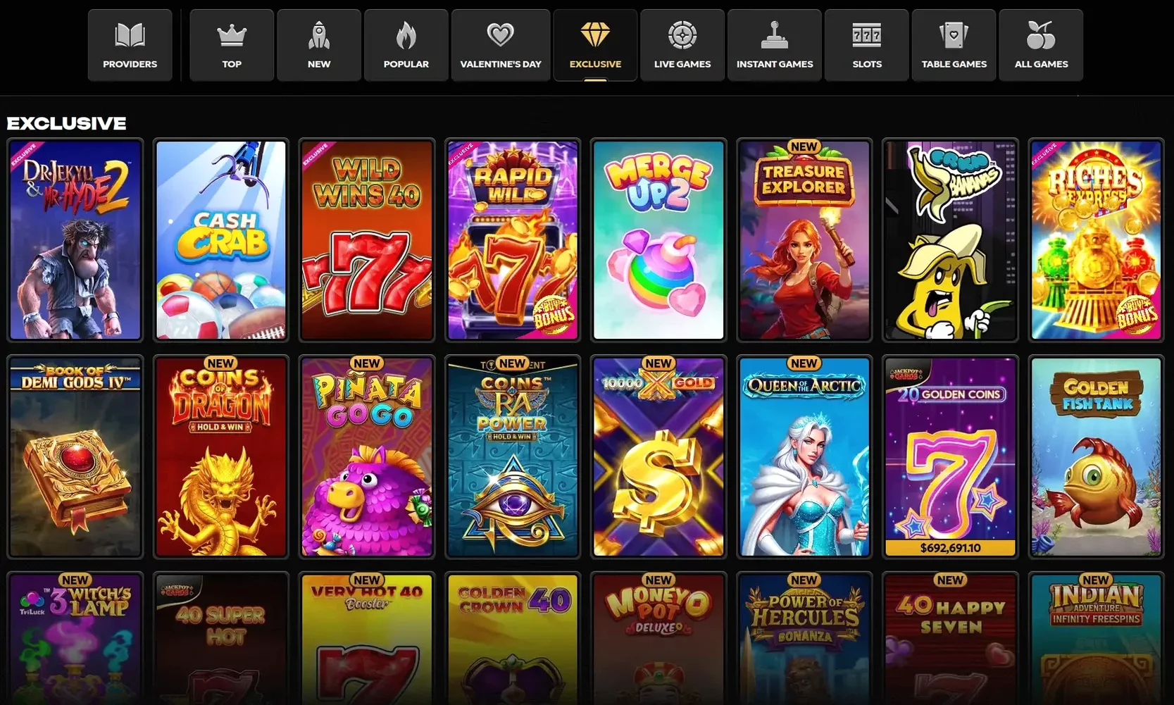 Игровой интерфейс Азино 555